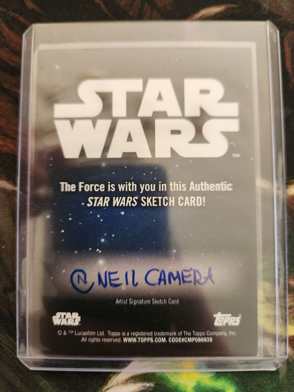 Star Wars Cartes à collectionner: Star Wars Scetch Card 1/1 – D'occasion à Bütschwil par Osomo 1