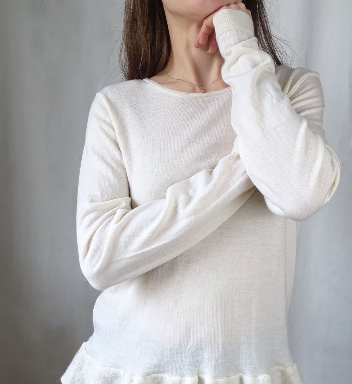 Maglioni & Felpe: Beiger Pullover, 100% Schurwolle, Grösse L - Inner Mongolia – Usato da Solothurn venduto da hli_n69n