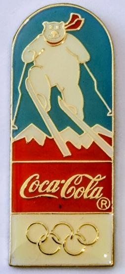 Coca-Cola Plaketten & Abzeichen: Coca-Cola Eisbären Pin   (01) – Gebraucht aus Pfäffikon ZH von Colacity