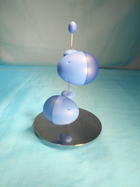 Cosmos Gifts Salz- & Pfefferstreuer Keramik – Gepunktet, Ostereier-Design In Blau & Rosa