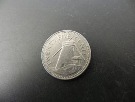 Barbados 25 Cents 1980