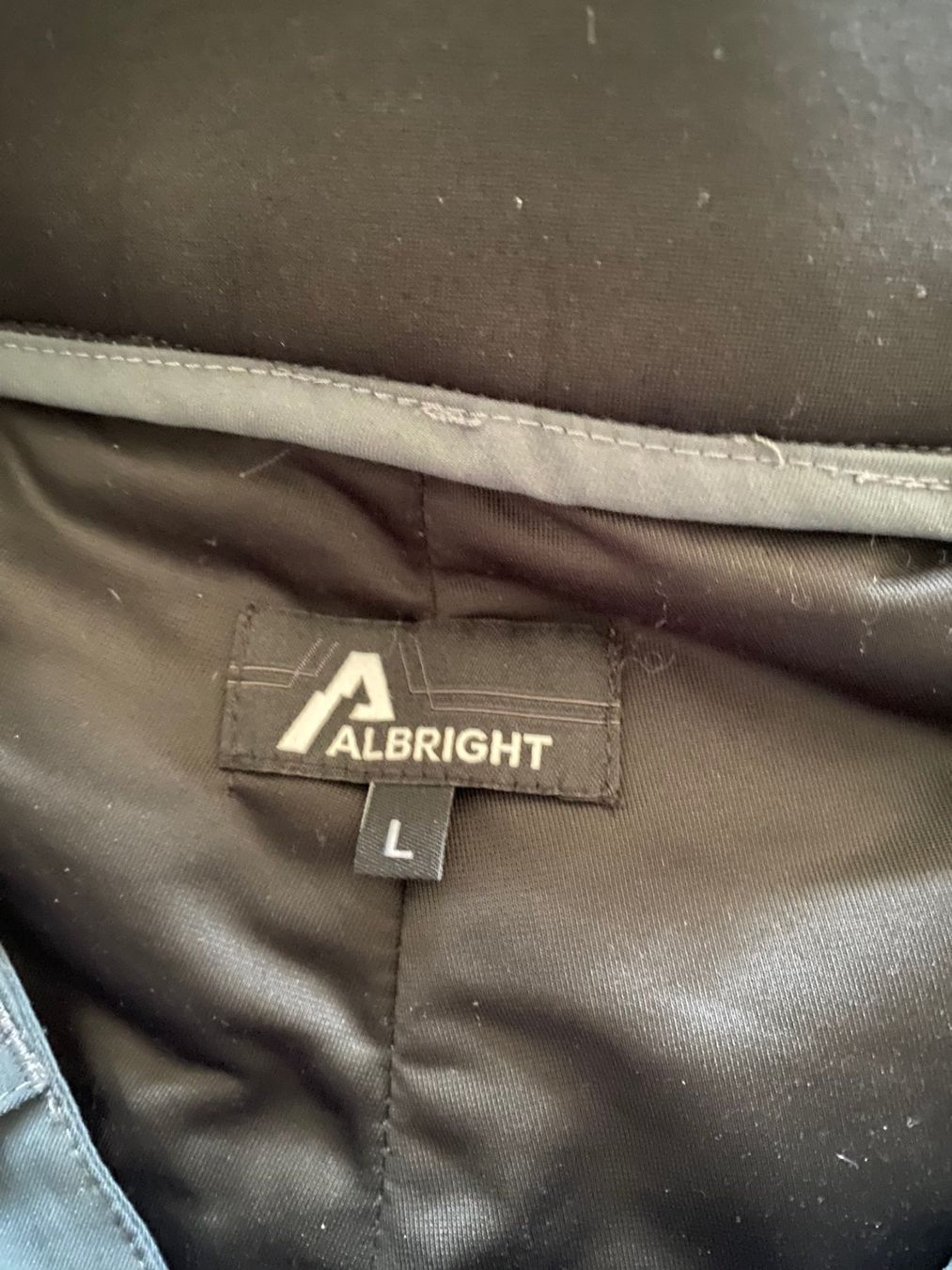Albright Pantaloni: Albright Skihose Grösse L grau – Usato da Allenwinden venduto da Obalu 2