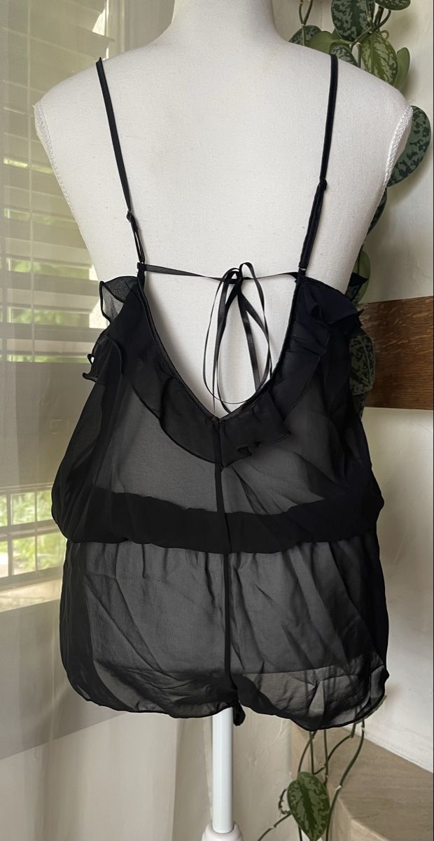 H&M Sonstige Unterwäsche: H&M Nachtkleid Schwarz, Gr. S. – Neu (gemäss Beschreibung) aus Läufelfingen von B_C_Sch. 1