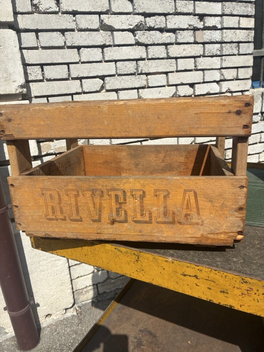 Casse di trasporto: Holzkiste Rivella  – Usato da Langenthal venduto da Vintage23 4