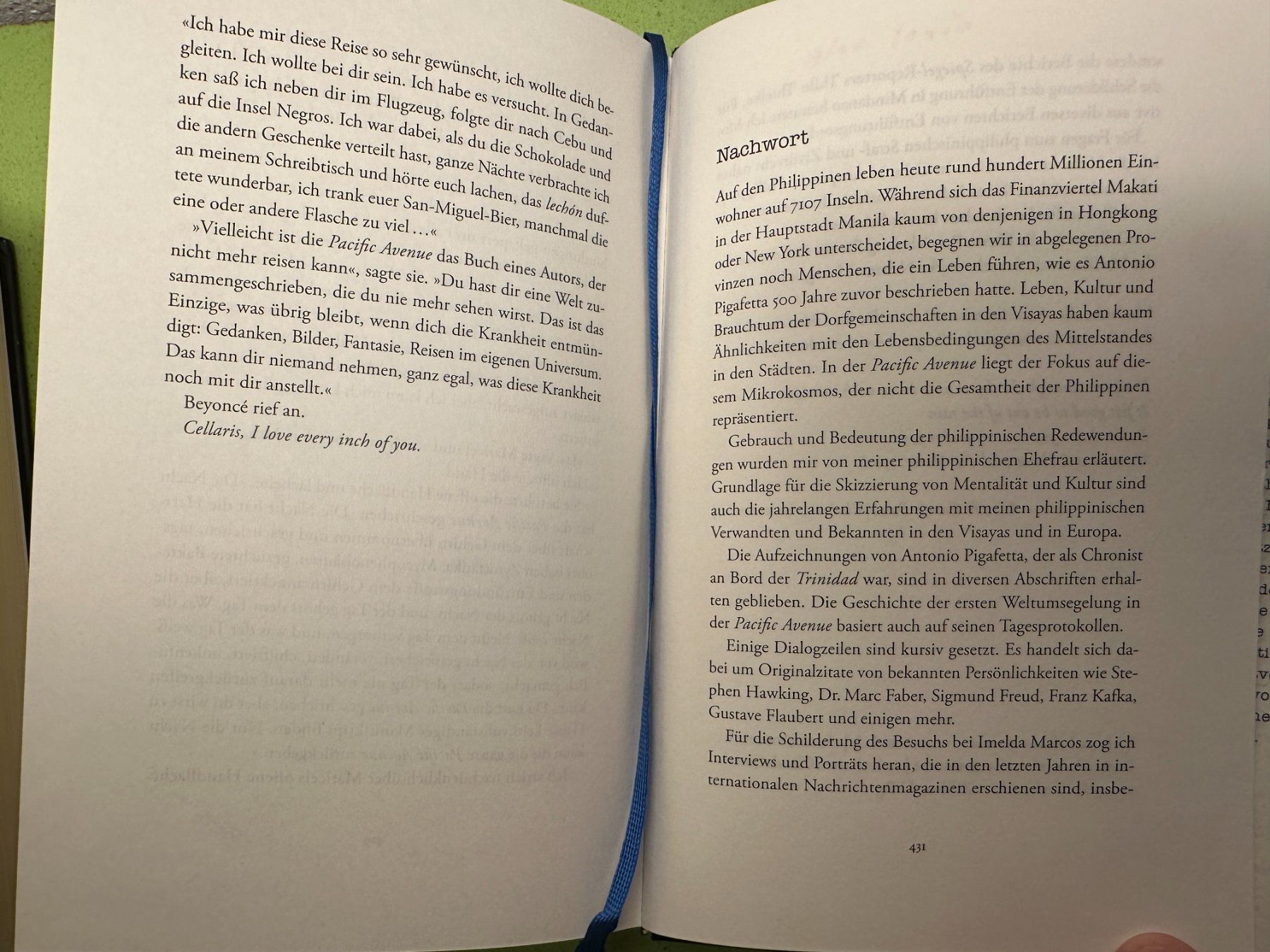 Libri: Claude Cueni: Pacific Avenue. – Usato da Zürich venduto da allp 7