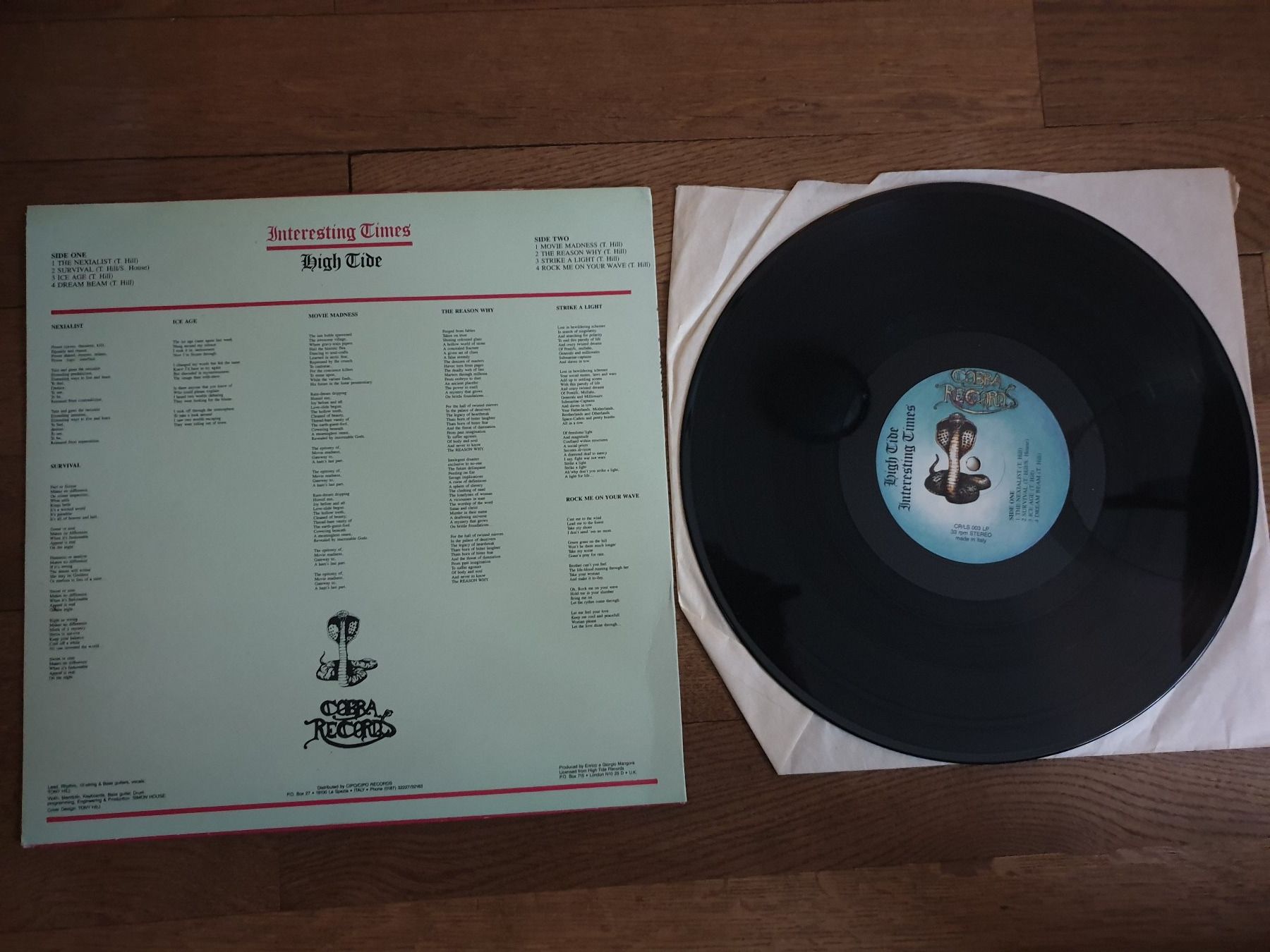 Schallplatten: High Tide – Interesting Times – Gebraucht aus zürich von ultraviolet 1