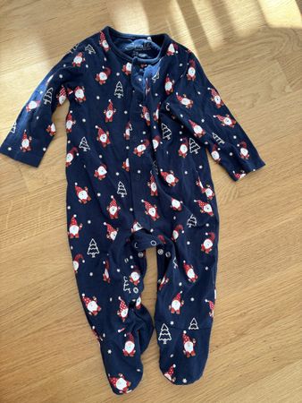 Strampler/Pyjama Weihnachten Gr. 68