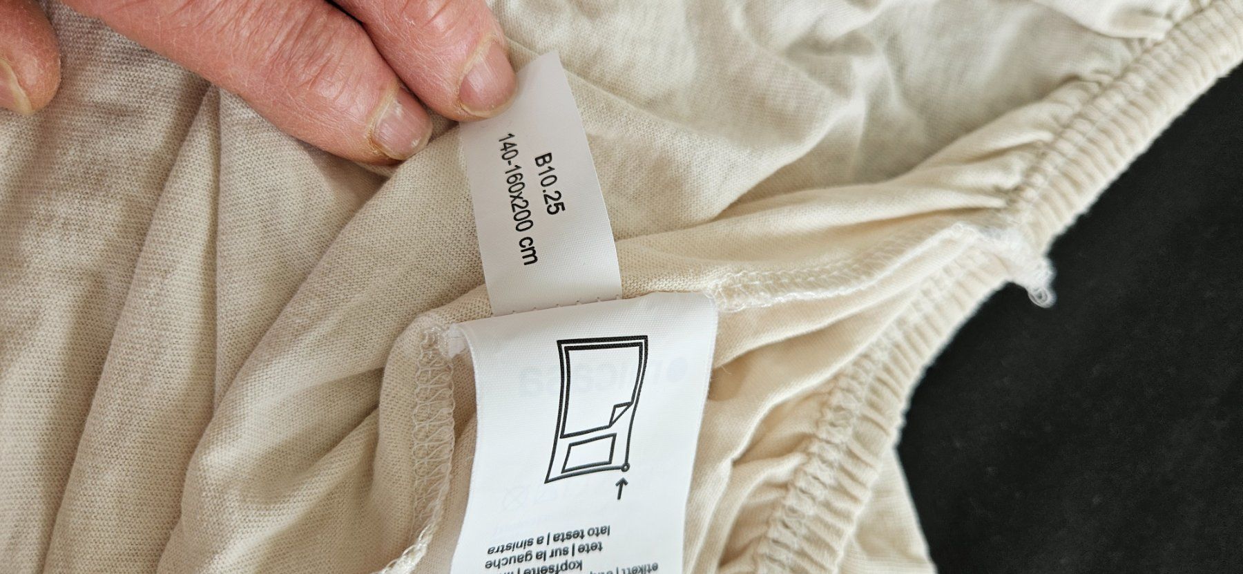 Micasa Biancheria da letto: Fixleintücher, Baumwolle, beige-Töne, neu – Nuovo (secondo la descrizione) da Appenzell Steinegg venduto da 210935 2