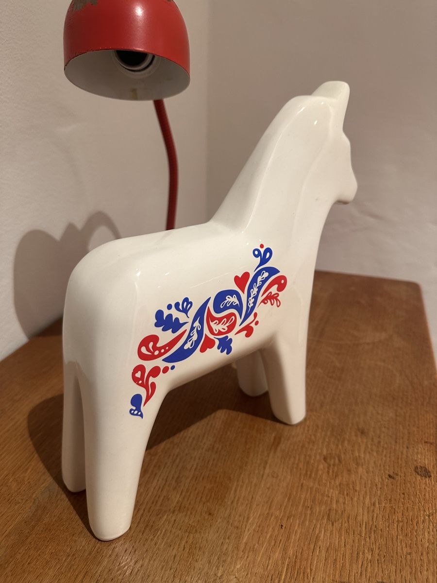 Statuette: Vintage Ikea Keramik-Pferd Dala – Usato da Burgdorf venduto da Loulou 1