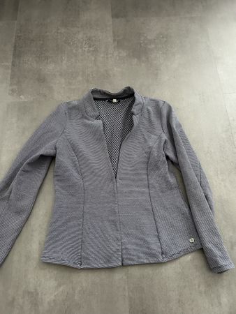 Tom Tailor Blazer, hellgrau, Gr. M – kaum getragen