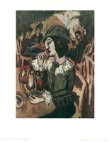 Ernst Ludwig Kirchner   GRÖSSE 90,5X70CM AUF FESTEM PAPIER