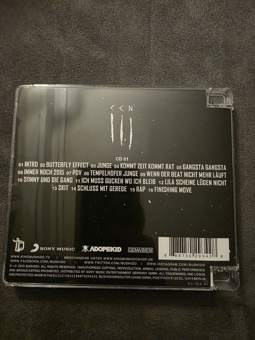 CD: Bushido CCN – Usato da Dietlikon venduto da Audipower1981 1