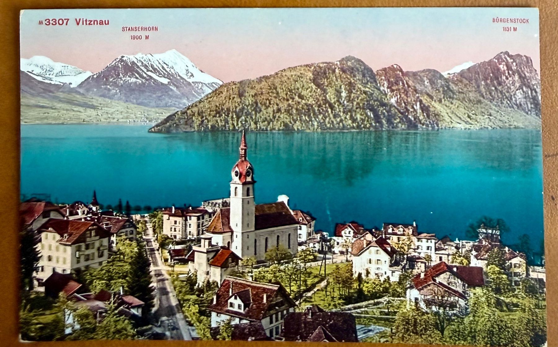 Cartoline postali: Vitznau - Panorama - AK – Usato da Lutry venduto da Ediego