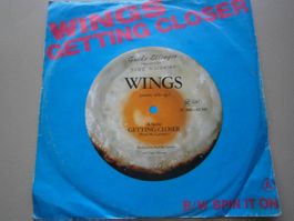 Vinyl-Single Wings (Paul McCartney) - Getting Closer
