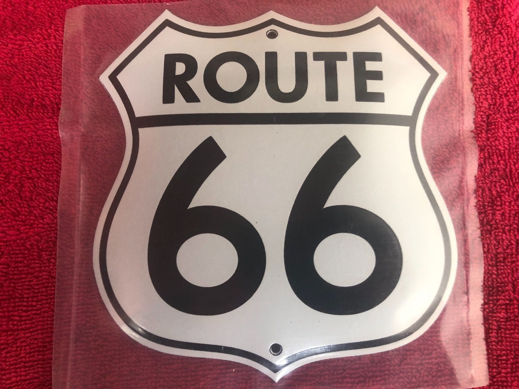Insegne: Route 66 usa road street – Nuovo (secondo la descrizione) da Reinach AG venduto da rares75