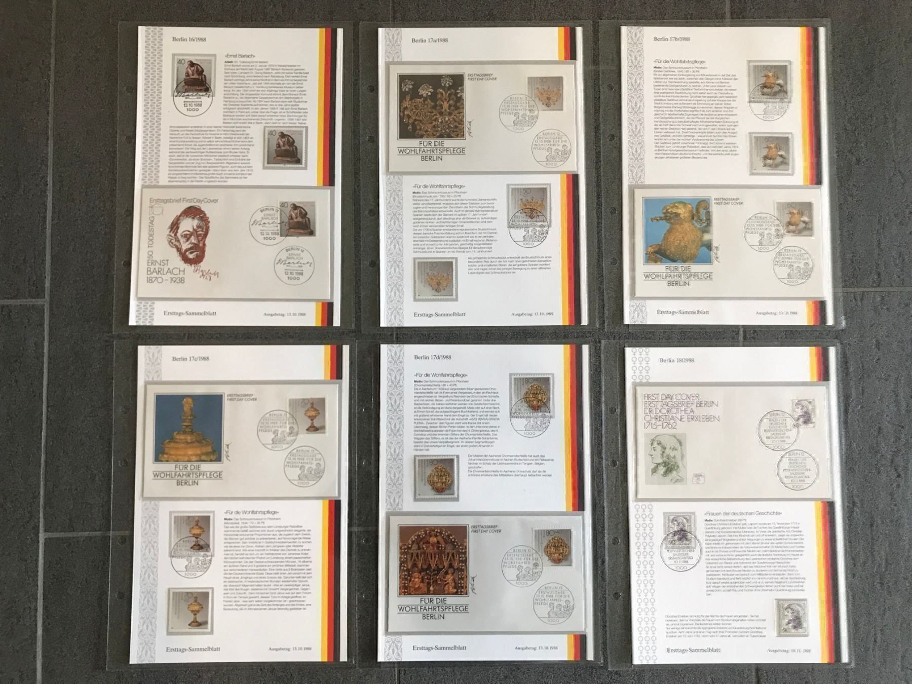 Alben: Briefmarken-Album "Berlin" Nr. 5/6 – Gebraucht aus Rain von SRIC01 6