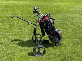 Golftrolley elektrisch für bis zu 45 Loch