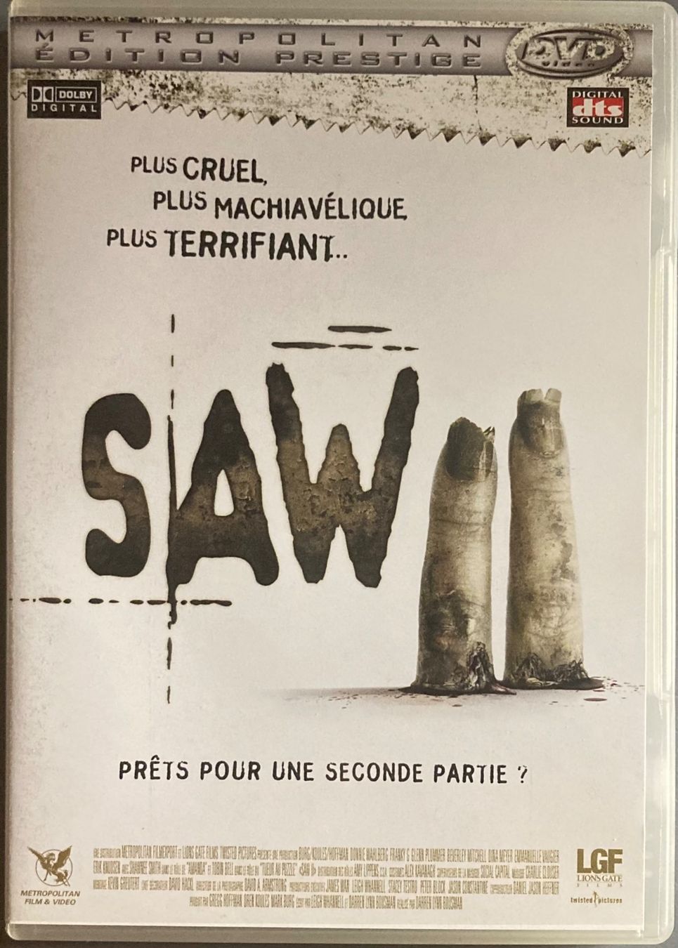 Alle DVDs: SAW II – Gebraucht aus Poliez-Pittet von Newtown-Records