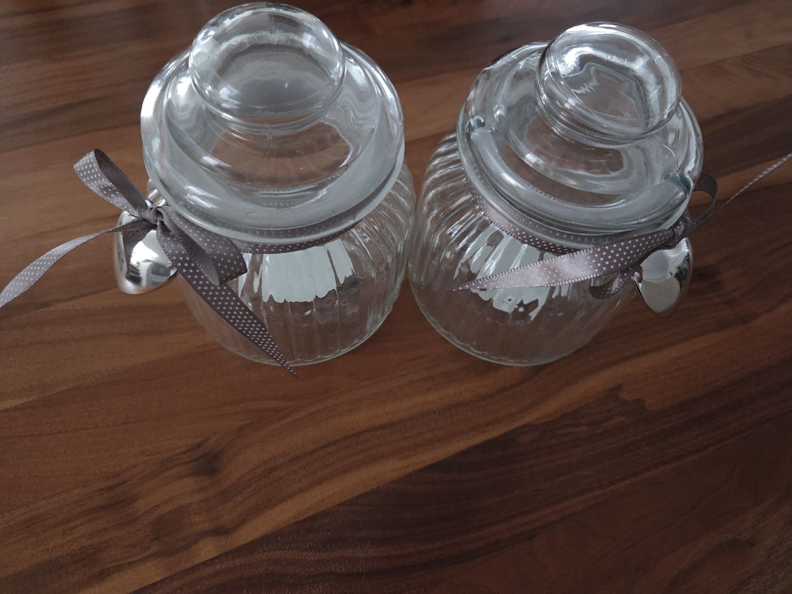 Bicchieri: 2 x JYSK Vorratsglas mit Deckel, NEU! – Nuovo (secondo la descrizione) da Madetswil venduto da imperialina