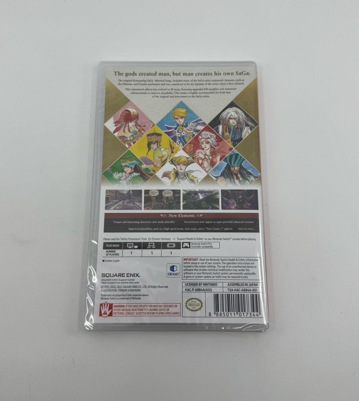 Giochi: Romancing SaGa Remastered (Nintendo Switch) SEALED – Nuovo e nell'imballaggio originale da Herisau venduto da Seyashop1 1