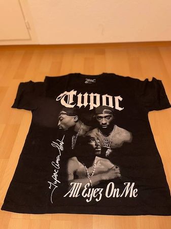 2Pac T-Shirt Grösse S, Pull&Bear, schwarz, Hip Hop