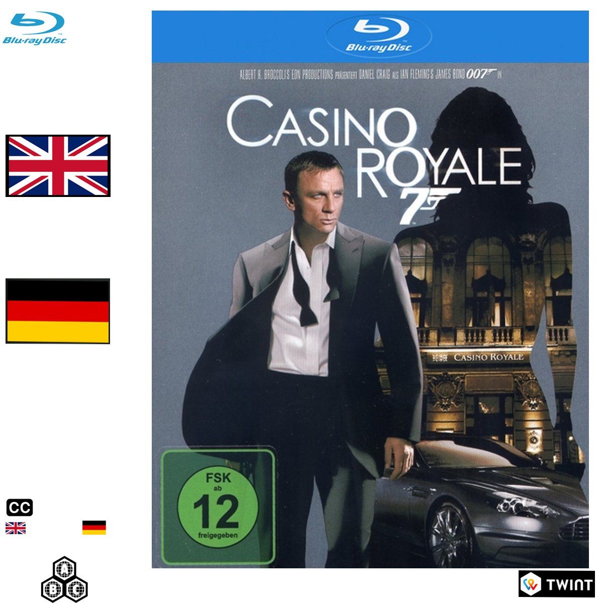 Tutti i DVDs: Casino Royale (2006) - Blu-ray – Usato da Semsales venduto da __Florian__