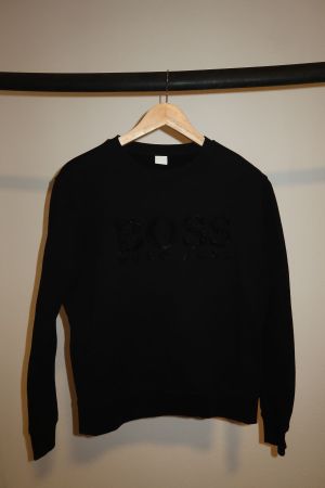 Unisex BOSS Sweatshirt Schwarz – Gr. S – Sehr guter Zustand
