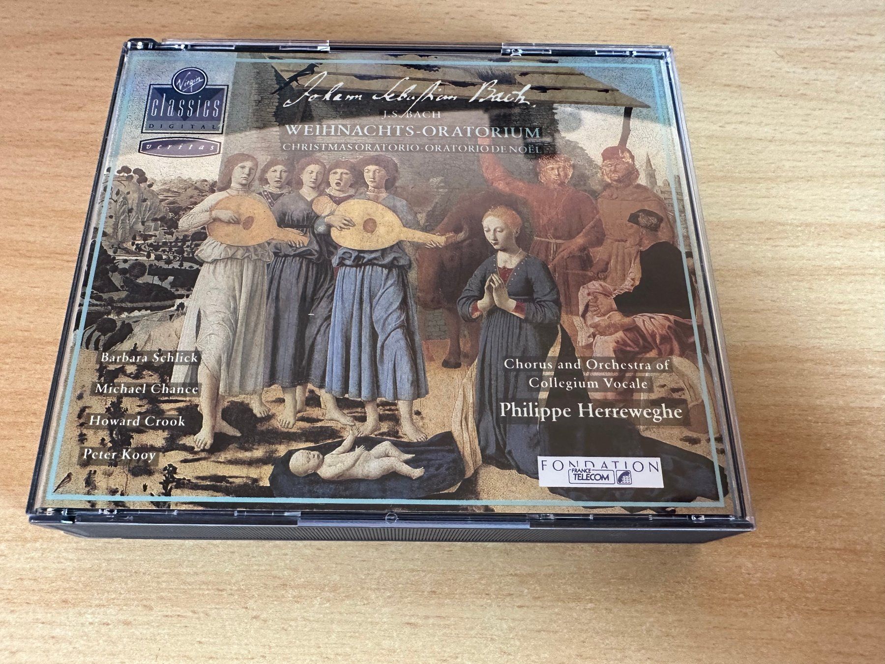 CD: J.S. Bach - Barbara Schlick, M - Weihnachts-Oratorium - 2 CD – Usato da Rikon im Tösstal venduto da Alpenmutz 3