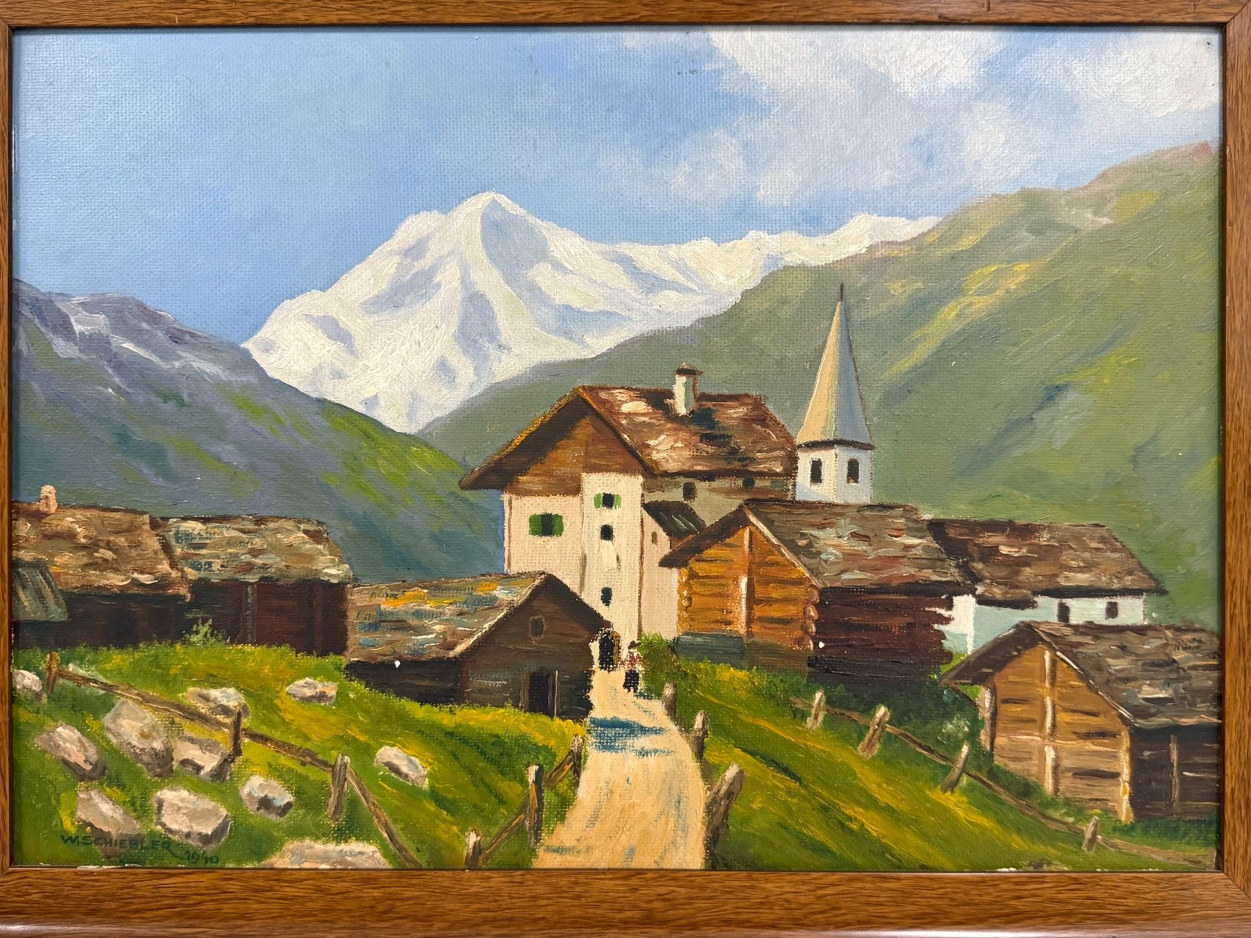 Tableaux: W. SCHIEBLER 1940 – D'occasion à Basel par PAUL_ART 1
