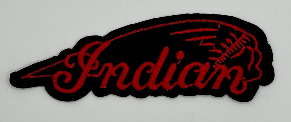 Toppe: Indian Motorcycles Aufnäher Badge Motorrad Dark Horse Scout – Nuovo e nell'imballaggio originale da Dättlikon venduto da easythings 2