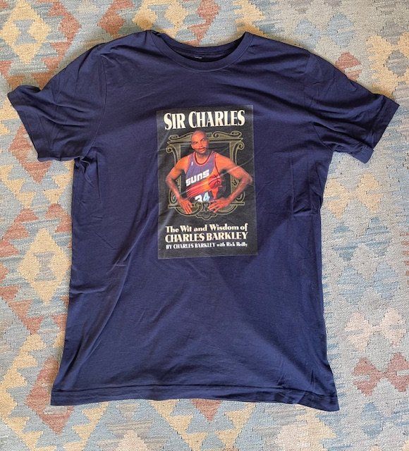 T-shirt: Charles Barkley T-Shirt - Grösse L – Usato da Bern venduto da tiktaalik