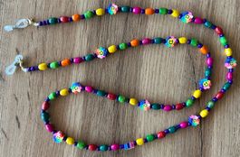 Bunte Brillenkette / Kette Sonnenbrille - Neu & Handgemacht