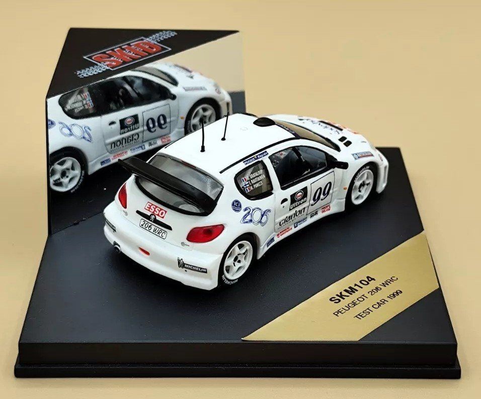 Peugeot Modellini d'auto: Peugeot 206 WRC  TEST CAR – Usato da Moutier venduto da cat365 1