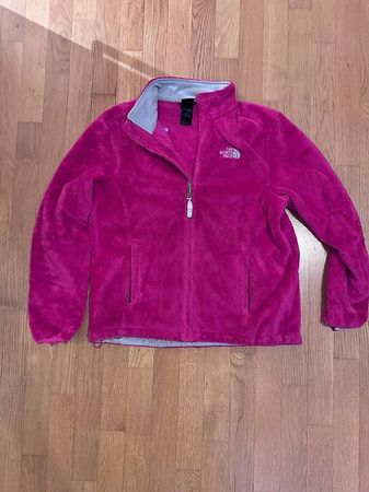 Fleecejacke North Face pink