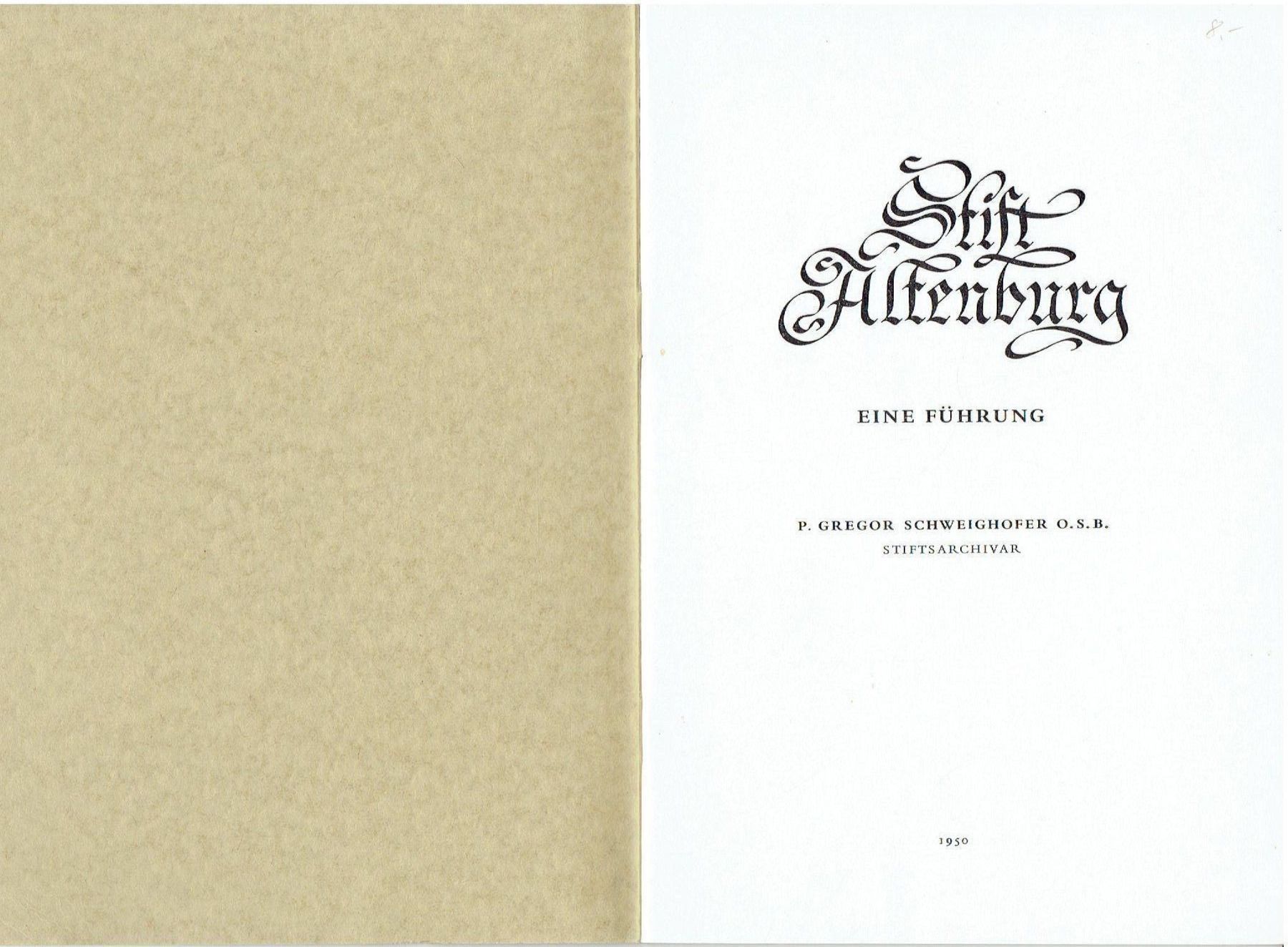 Libri: Stift Altenburg – Usato da Flims - Dorf venduto da Stagediver 1