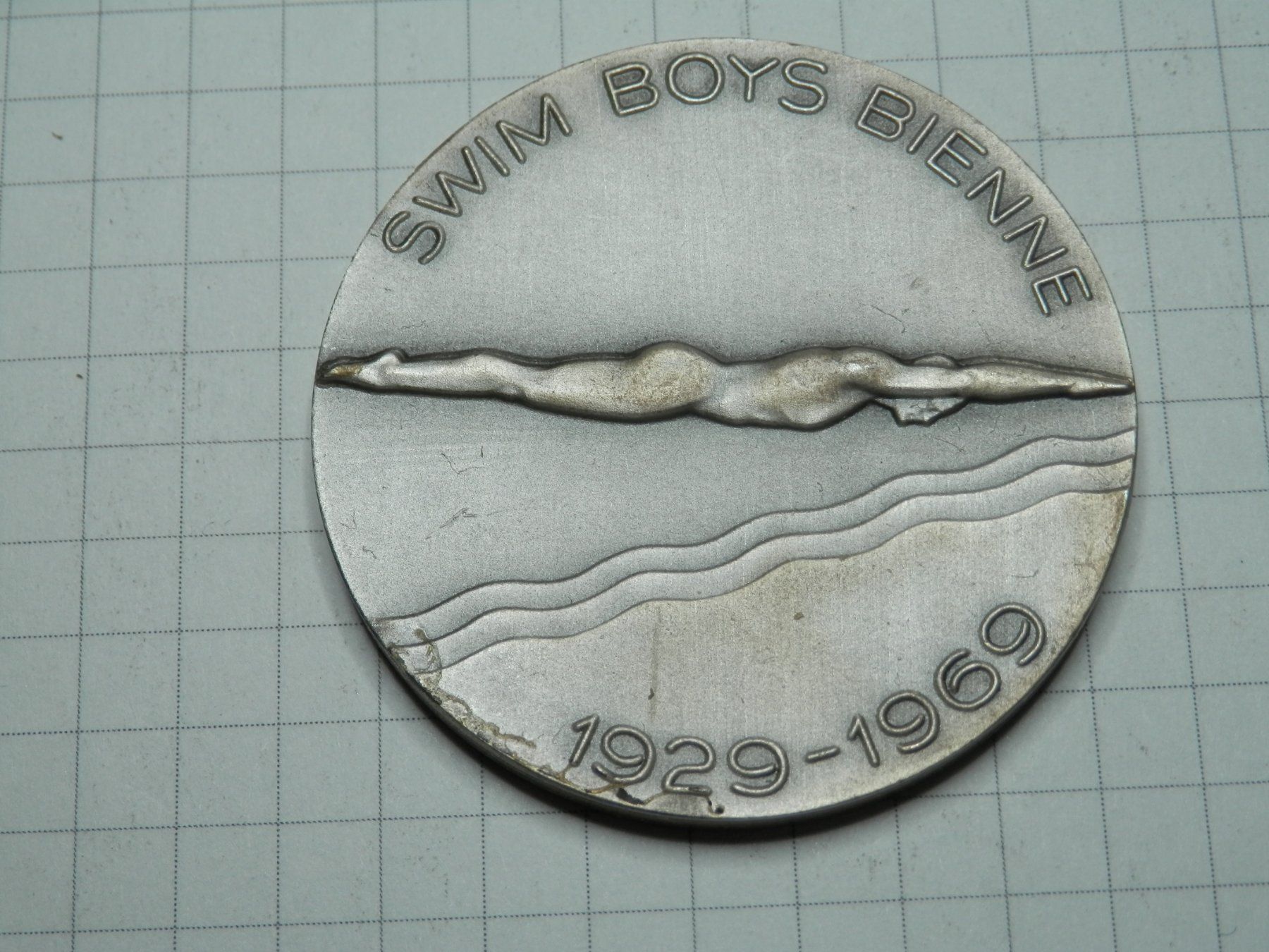 Medaglie: Medaille "Swim Boys Bienne 1929-1969" – Usato da Weiach venduto da weiach81