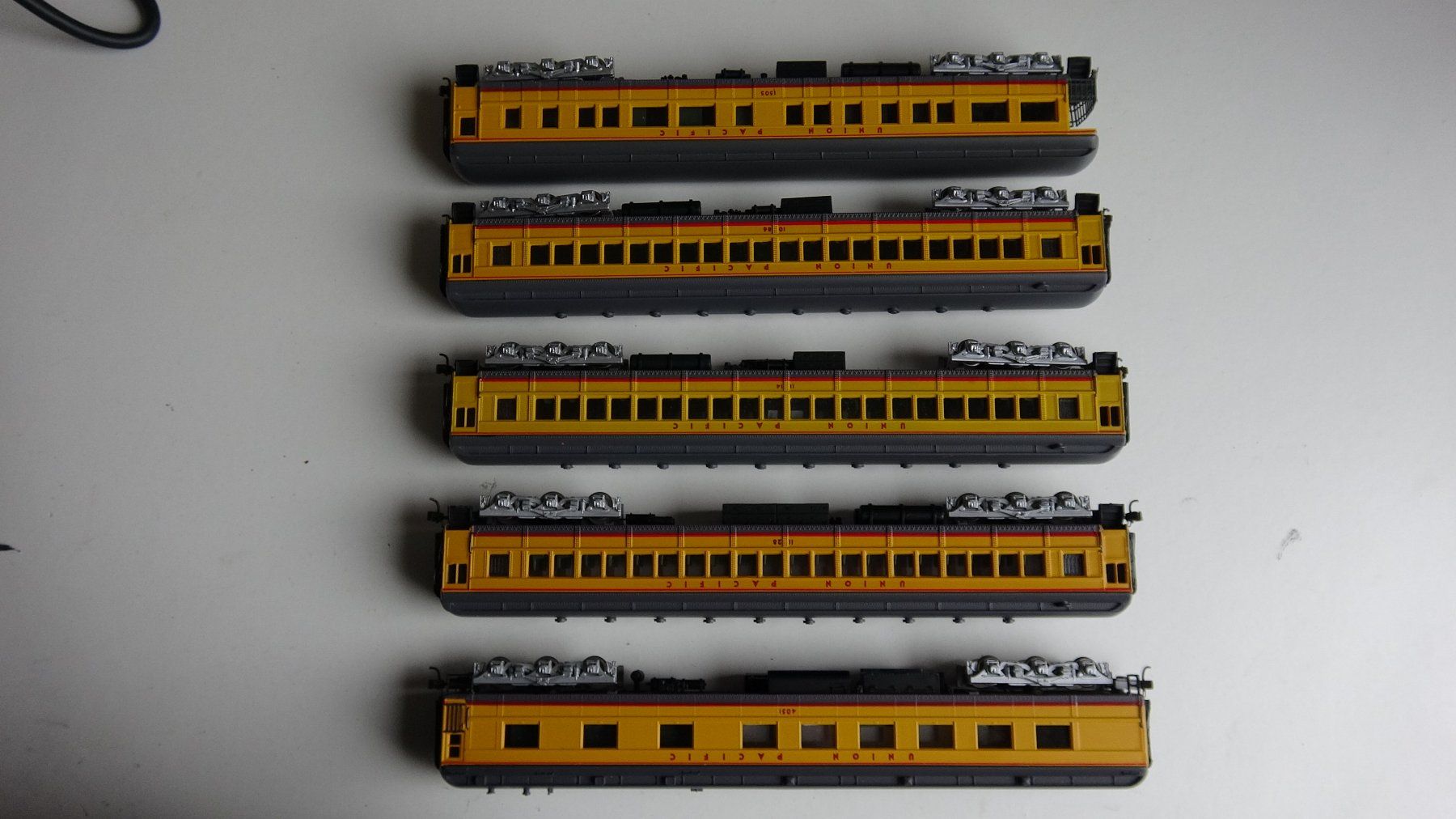 Modellini di ferrovie: rame voyageur Américain  de l'Union Pacific – Usato da Petit-Lancy venduto da Pimose 3
