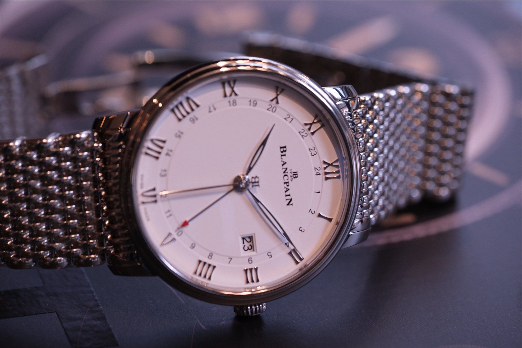 Blancpain Orologi: BLANCPAIN "VILLERET GMT" – Nuovo e nell'imballaggio originale da Zermatt venduto da Schindler_Zermatt 1