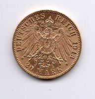 (289) Hamburg, 20 Mark, 1913 Top stgl