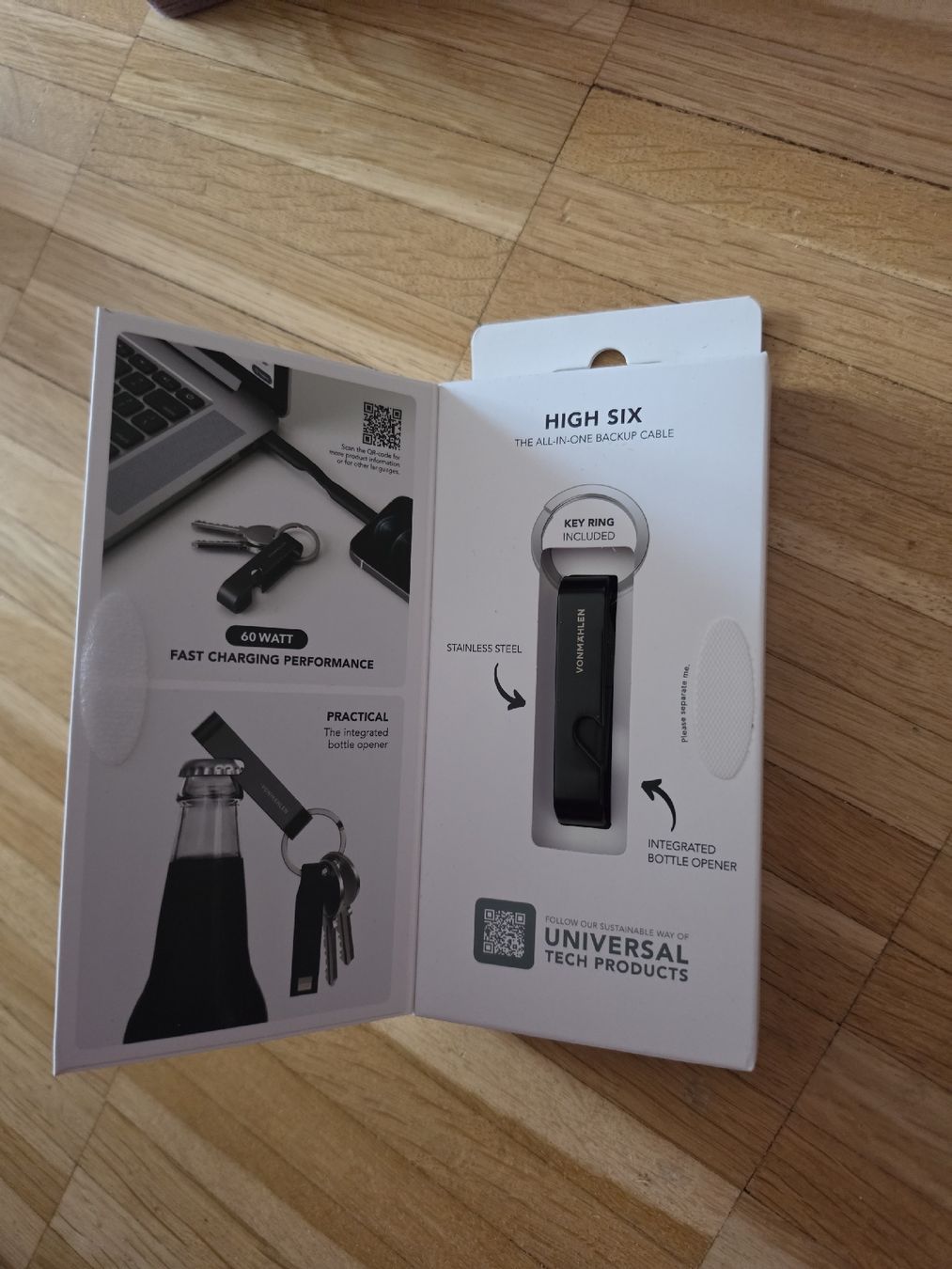 Cavi: VONMÄHLEN HIGH SIX Backup Kabel neu – Nuovo e nell'imballaggio originale da Aesch BL venduto da immon 2
