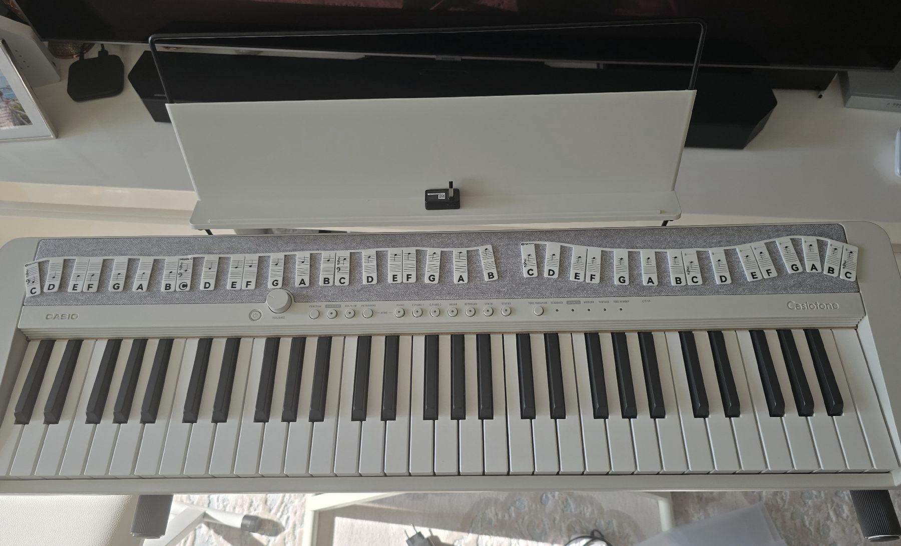 Casio Instruments de musique: Casio Keyboard CT-S1WE Weiss – Neuf (Voir description) à Zürich par Parsa