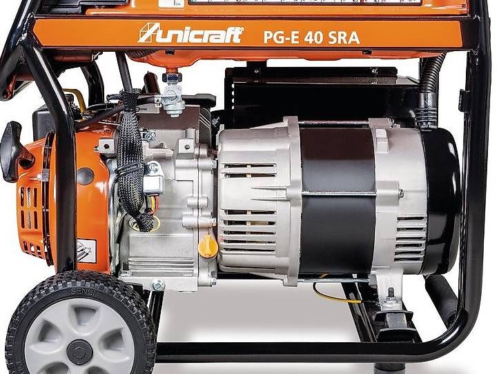 Generatori di corrente: UNICRAFT PG-E 40 SRA SYNCHRON-STROMERZEUGER BENZIN – Nuovo e nell'imballaggio originale da Rüthi (Rheintal) venduto da Toptool-2 3