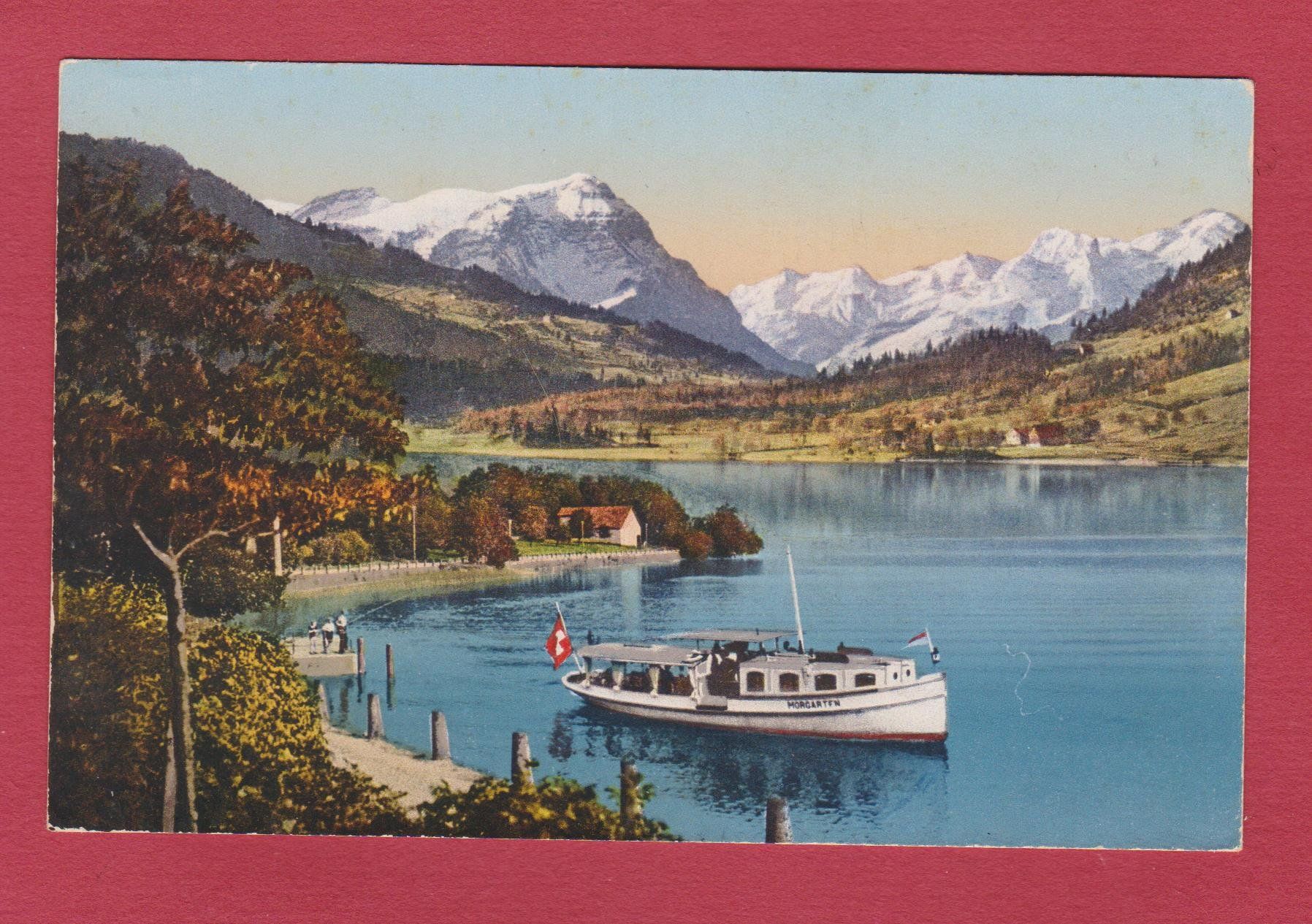 Schiff Morgarten - Ländli Seegarten - alte AK (Gebraucht) in Vitznau ...