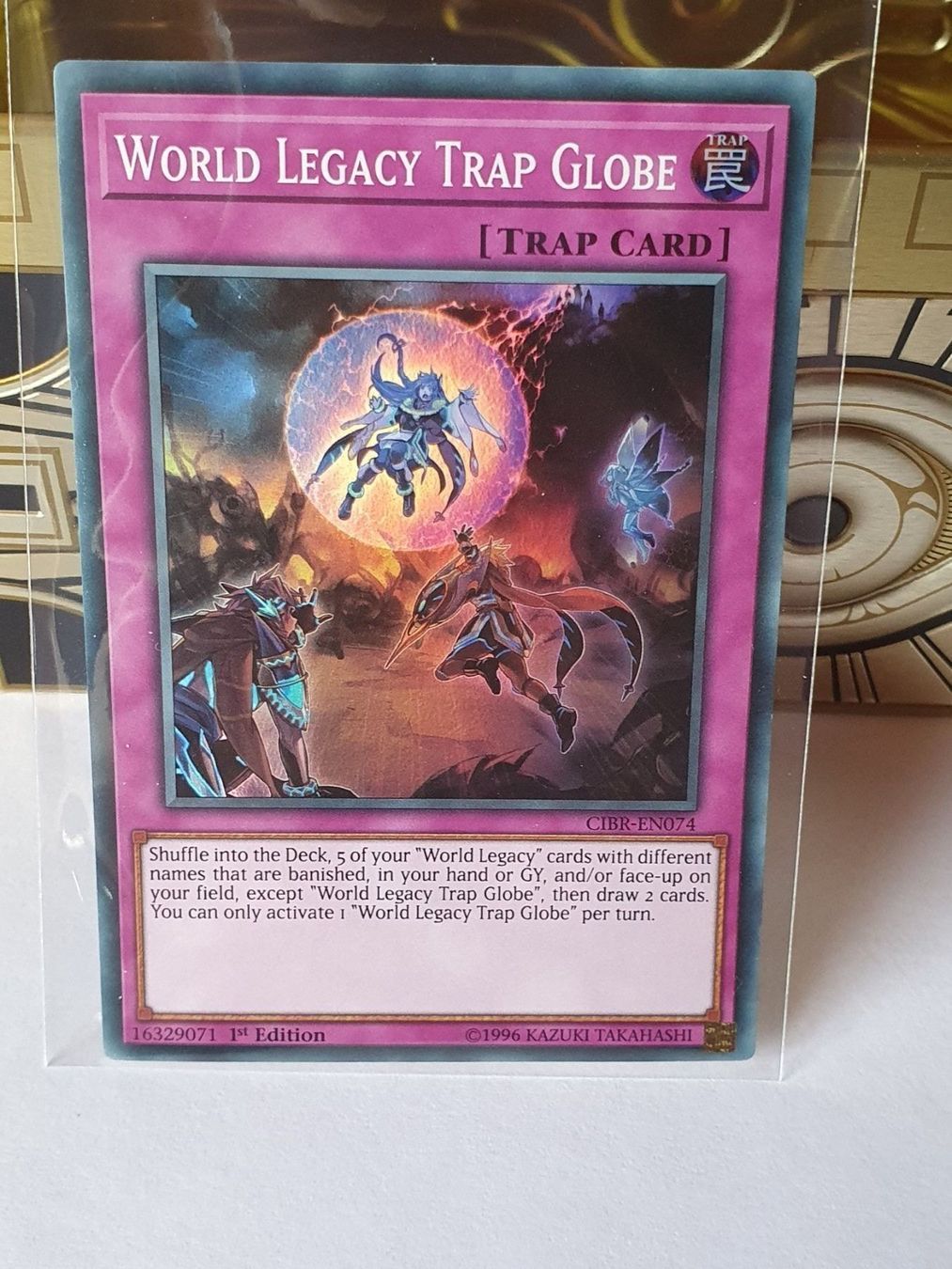 Yugioh Sammelbilder & Trading cards: World Legacy Trap Globe Super Rare – Gebraucht aus Oberdorf BL von BaldenEagle