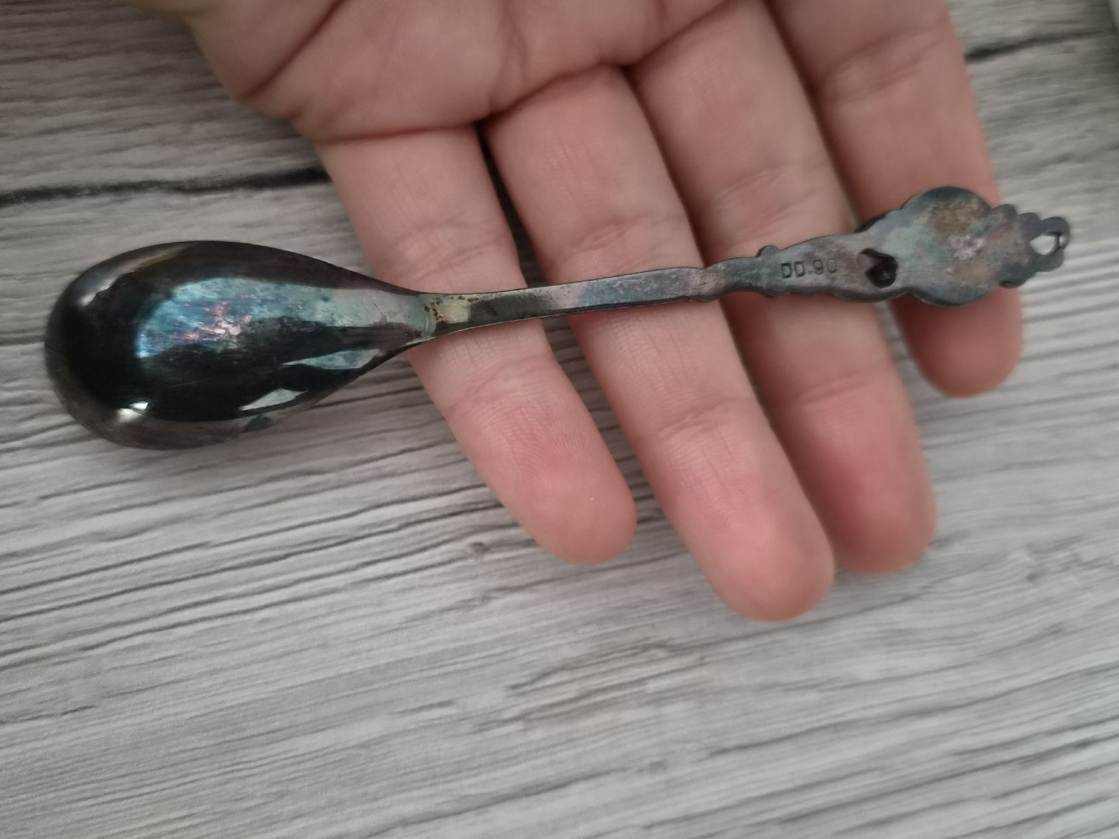 Zuccheriere: Vintage Delft Blau Handgemalte Töpfe /mit Löffel – Usato da Bülach venduto da Recherchieren 4