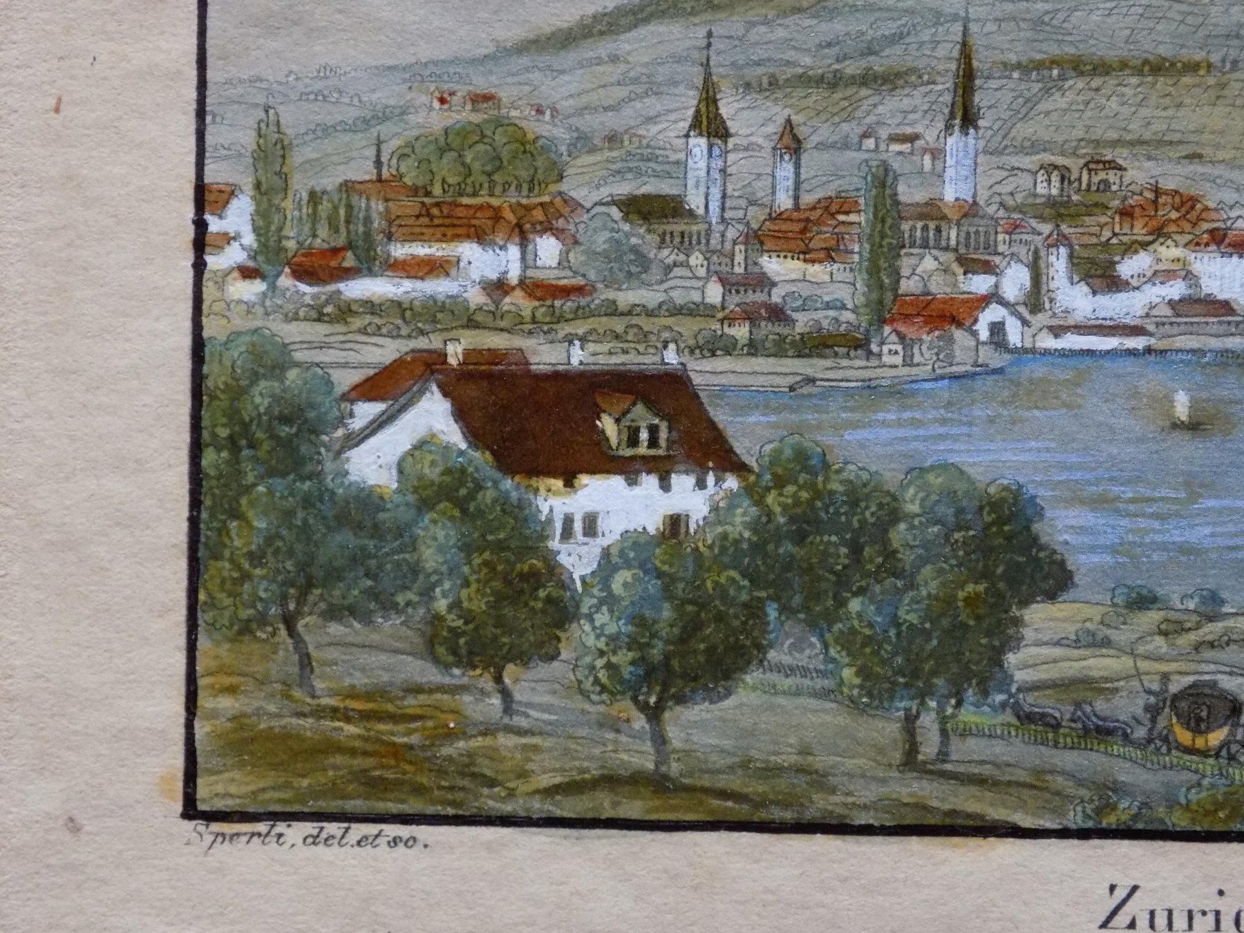Stiche: Zürich von Sperli – Gebraucht aus Risch von Rischli15 5