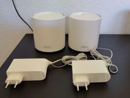 TP-Link DECO X60 (v2 EU) WLAN-Router - Set aus zwei Geräten