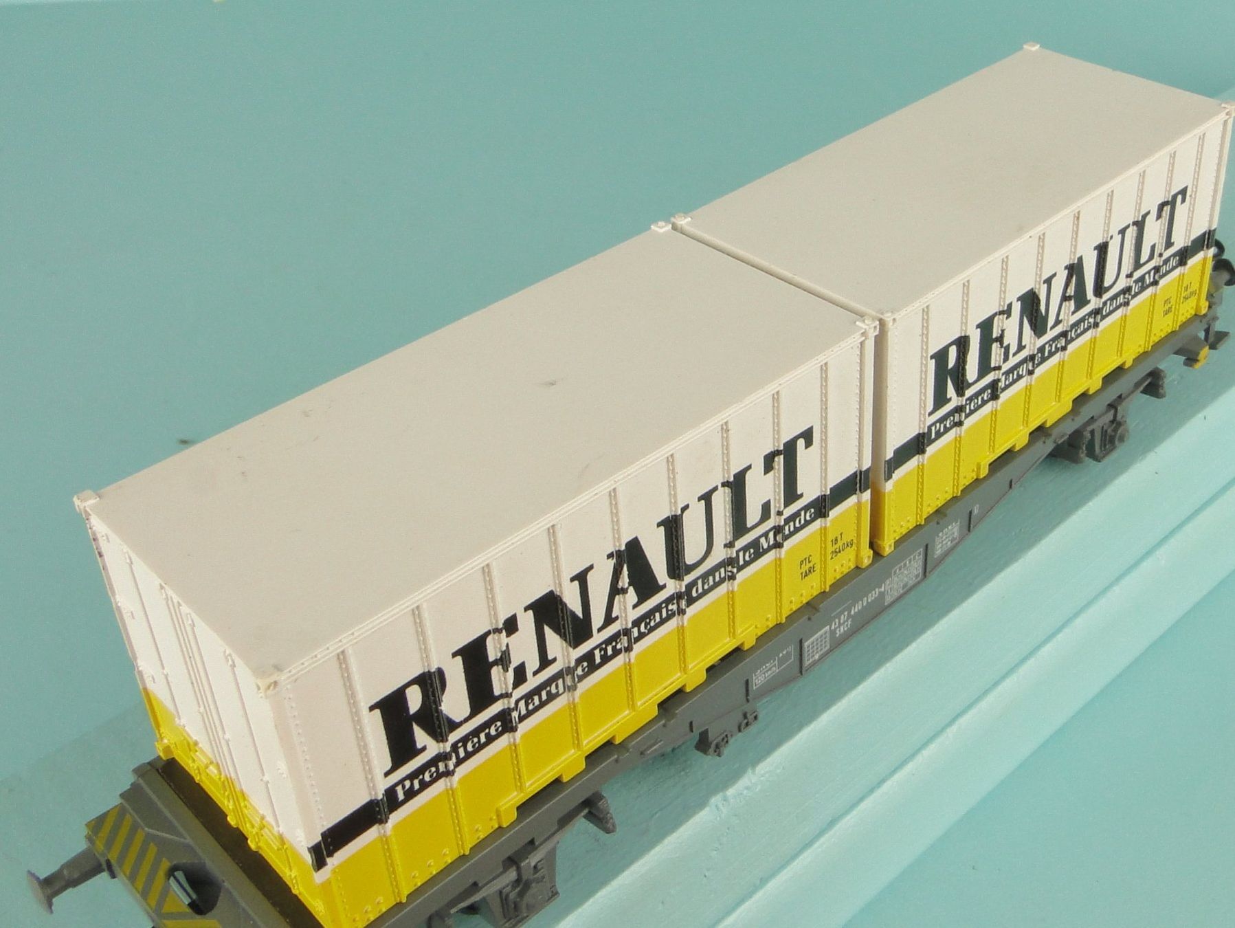 Märklin Modellini di ferrovie: Märklin 4664 Containerwagen Renault – Nuovo (secondo la descrizione) da Bülach venduto da cann11 4