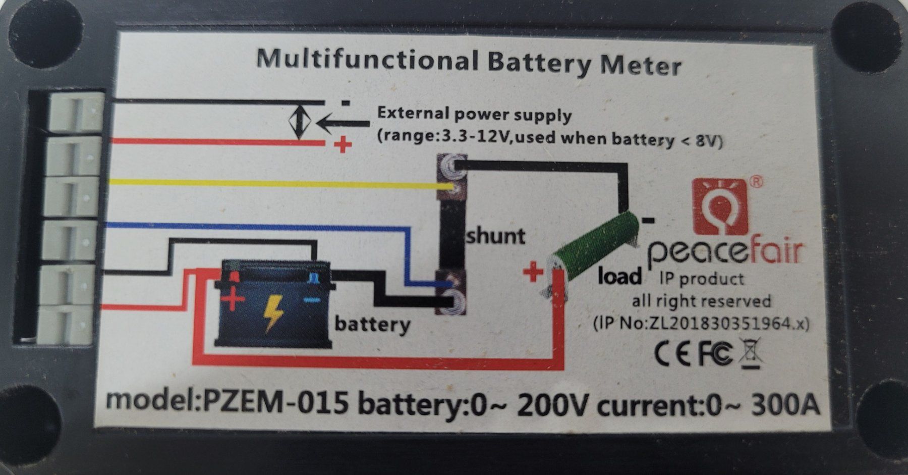 Misurare: Multifunktion Akku tester, 0-200V, 0-300A – Usato da Unterseen venduto da Sekundus 4