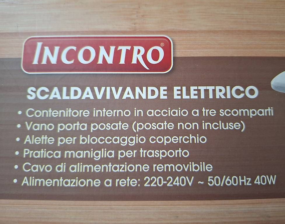 Elettrodomestici da cucina: Scaldavivande elettrico – Usato da Massagno venduto da Coccinella7 1